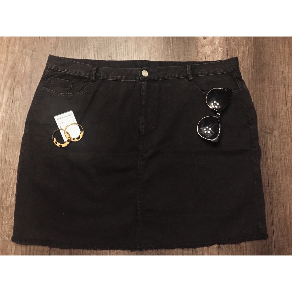 Fringe Bottom Skirt
